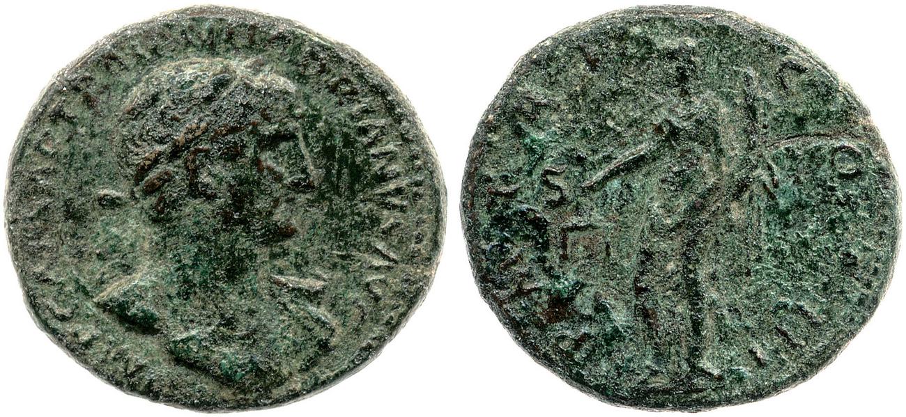 аверс RIC II, Part 3 (second edition) Hadrian 487
