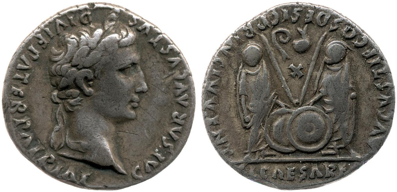 RIC I (second edition) Augustus 212, аверс, bm