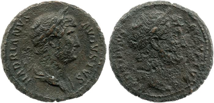 реверс RIC II, Part 3 (second edition) Hadrian 889