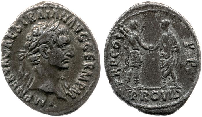RIC II Trajan 28, реверс, Британский музей