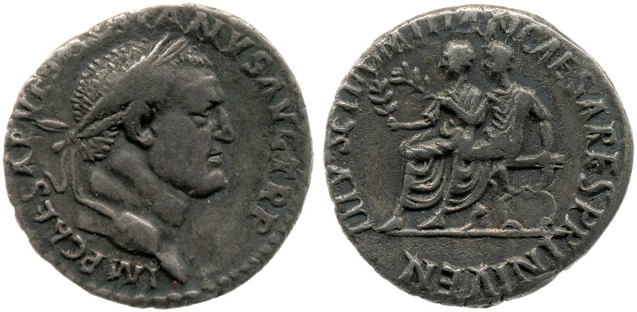 RIC II, Part 1 (second edition) Vespasian 1124, аверс, bm