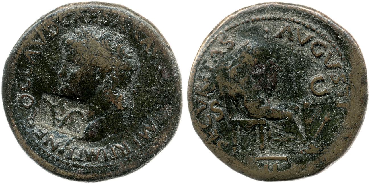 obverse RIC I (second edition) Nero 405