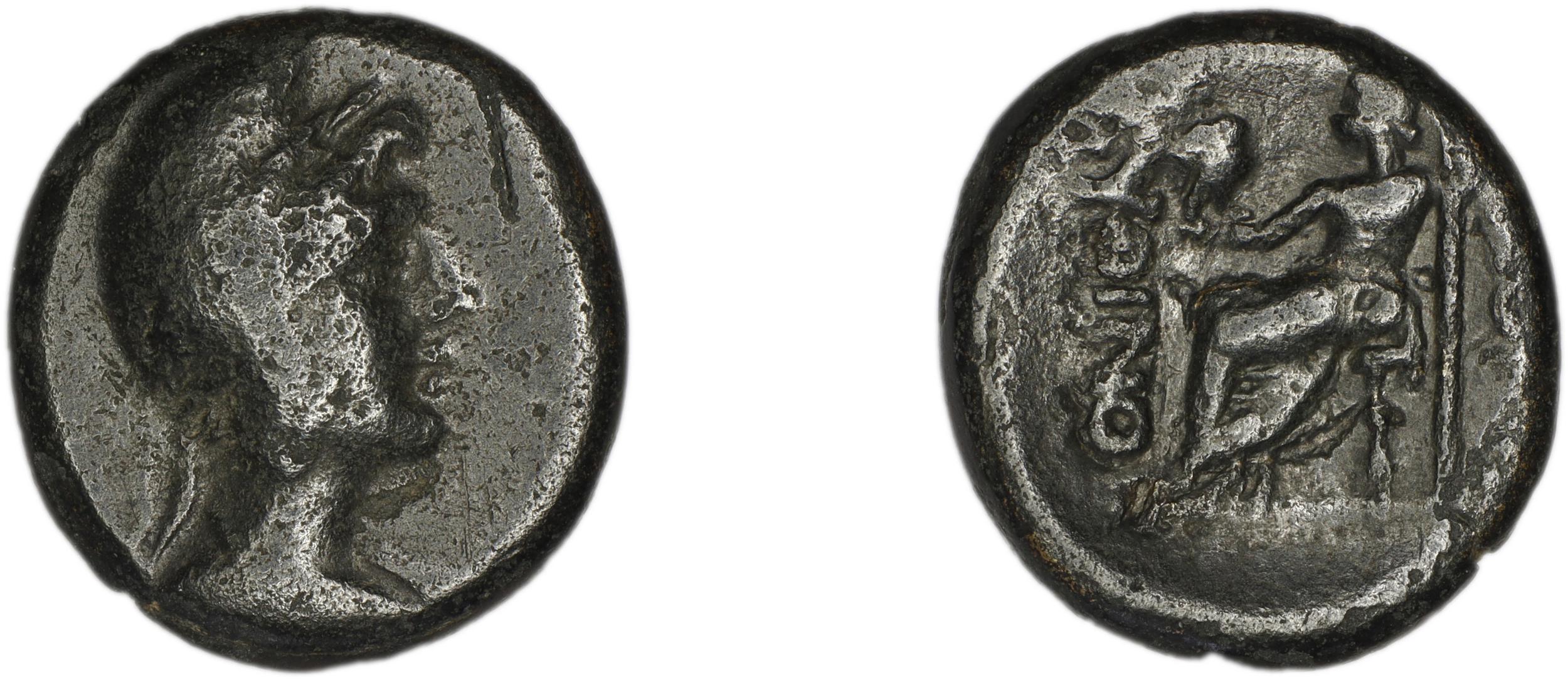 Philomelium BMC Philomelium 1-2, аверс, Британский музей