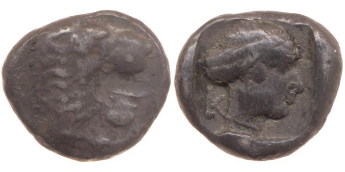 Cnidus Cahn 1970 Series VI, реверс, bm