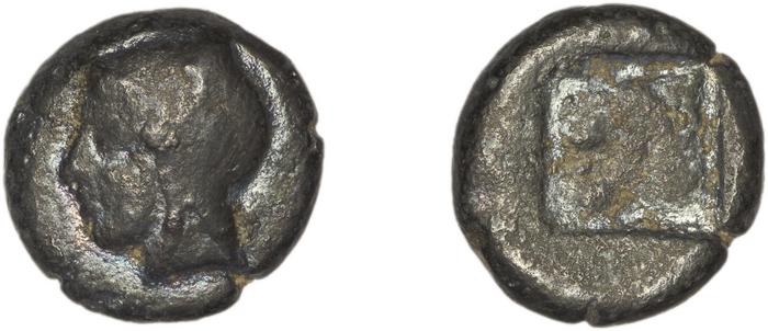 Mytilene Babelon 1910 2229, реверс, bm