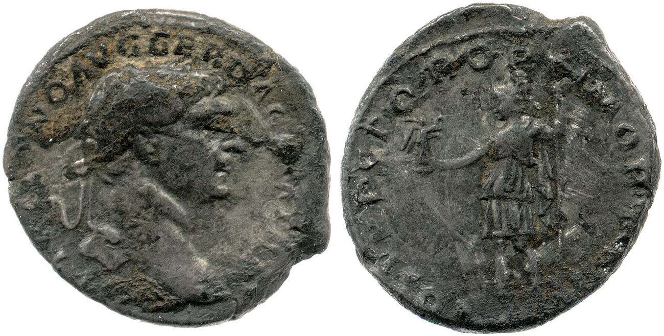 RIC II Trajan 115, аверс, bm