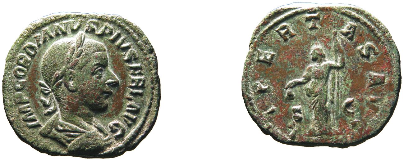 RIC IV Gordian III 318A, аверс, bm