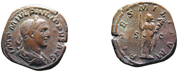 reverse RIC IV Philip I 173A