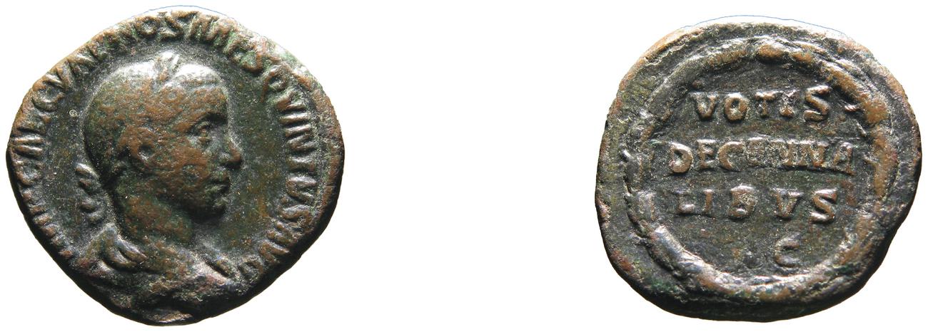 аверс RIC IV Trajan Decius 226
