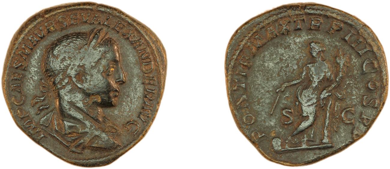 obverse RIC IV Severus Alexander 414