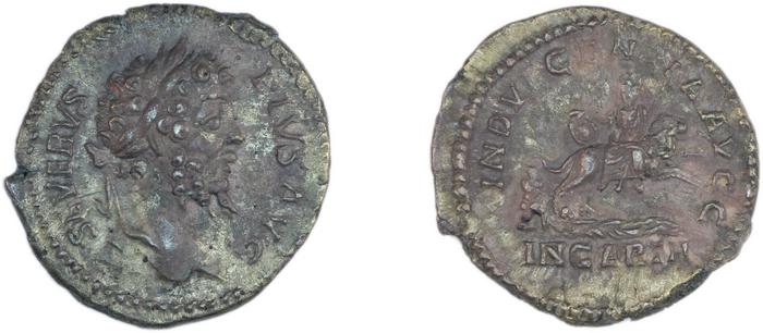 RIC IV Septimius Severus 267A, реверс, Британский музей