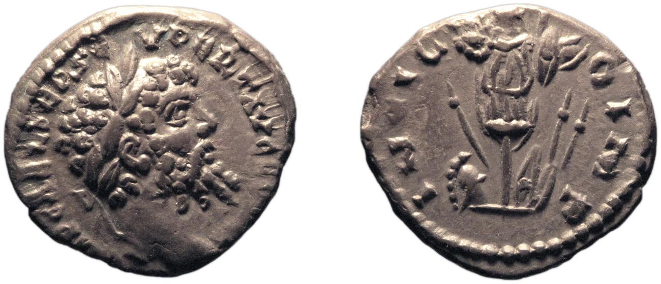 RIC IV Septimius Severus 389, аверс, bm
