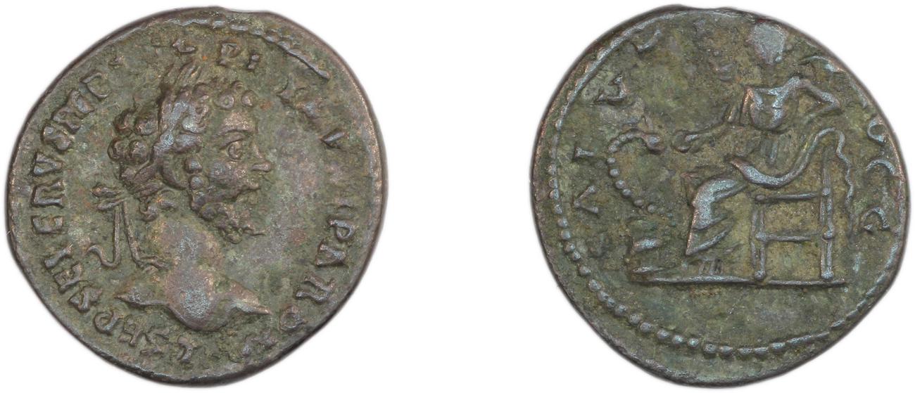 RIC IV Septimius Severus 497A, аверс, bm