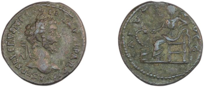 RIC IV Septimius Severus 497A, реверс, bm