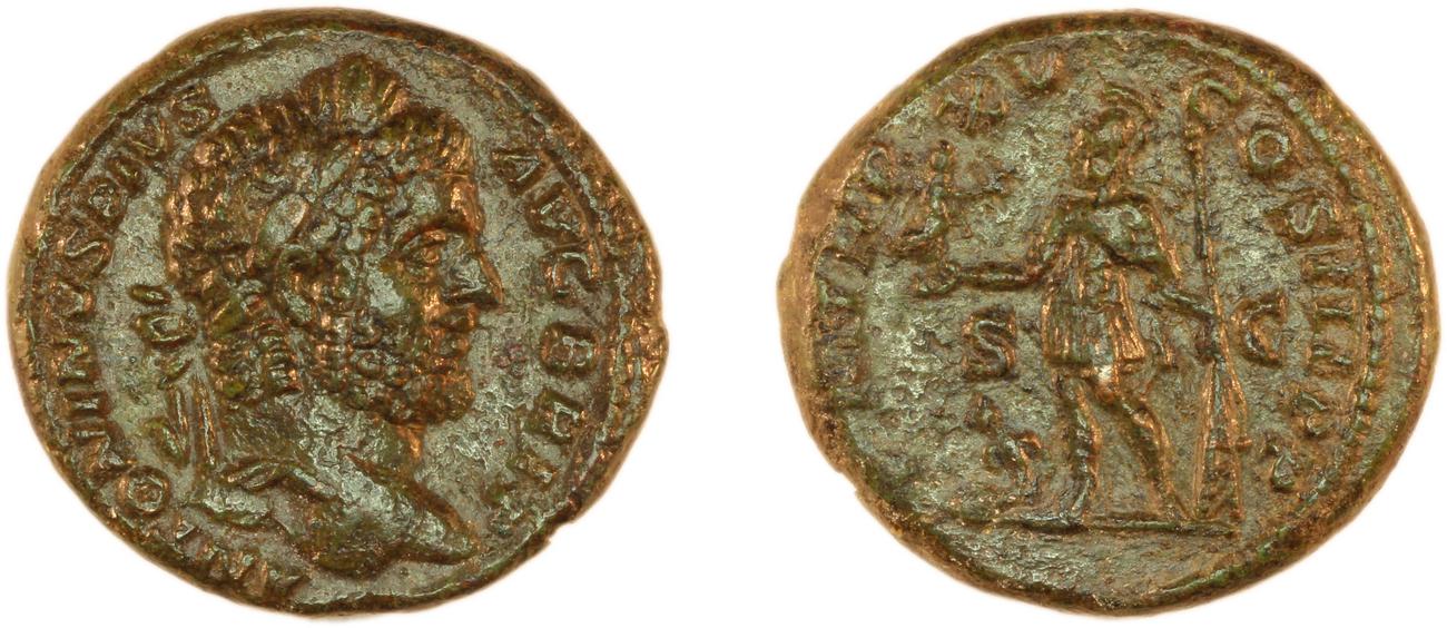 obverse RIC IV Caracalla 493A