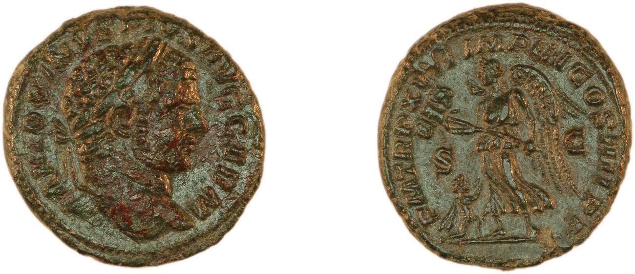 RIC IV Caracalla 534, аверс, Британский музей