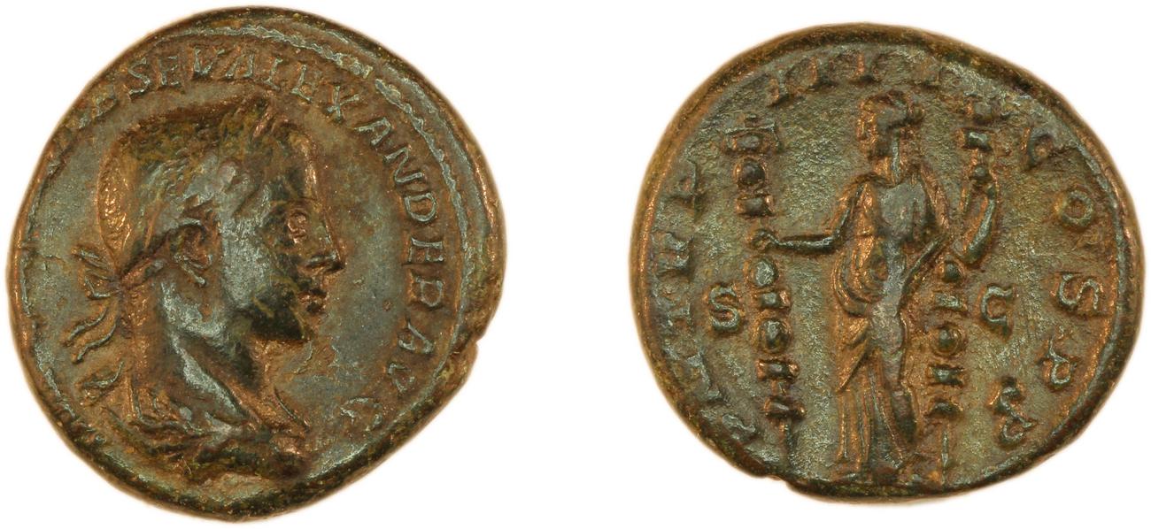 obverse RIC IV Severus Alexander 430