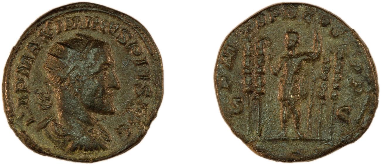 аверс RIC IV Maximinus Thrax 31