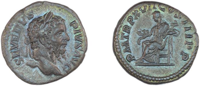 RIC IV Septimius Severus 230, реверс, bm