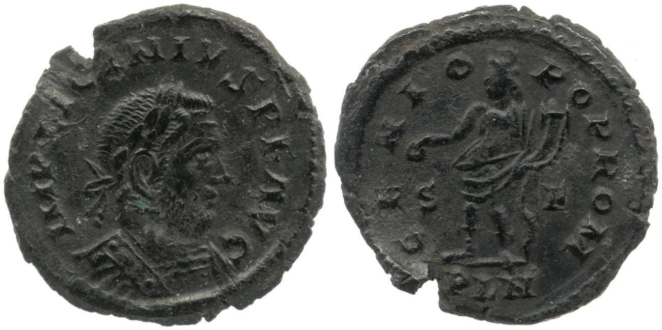 RIC VII Londinium 3, аверс, Британский музей