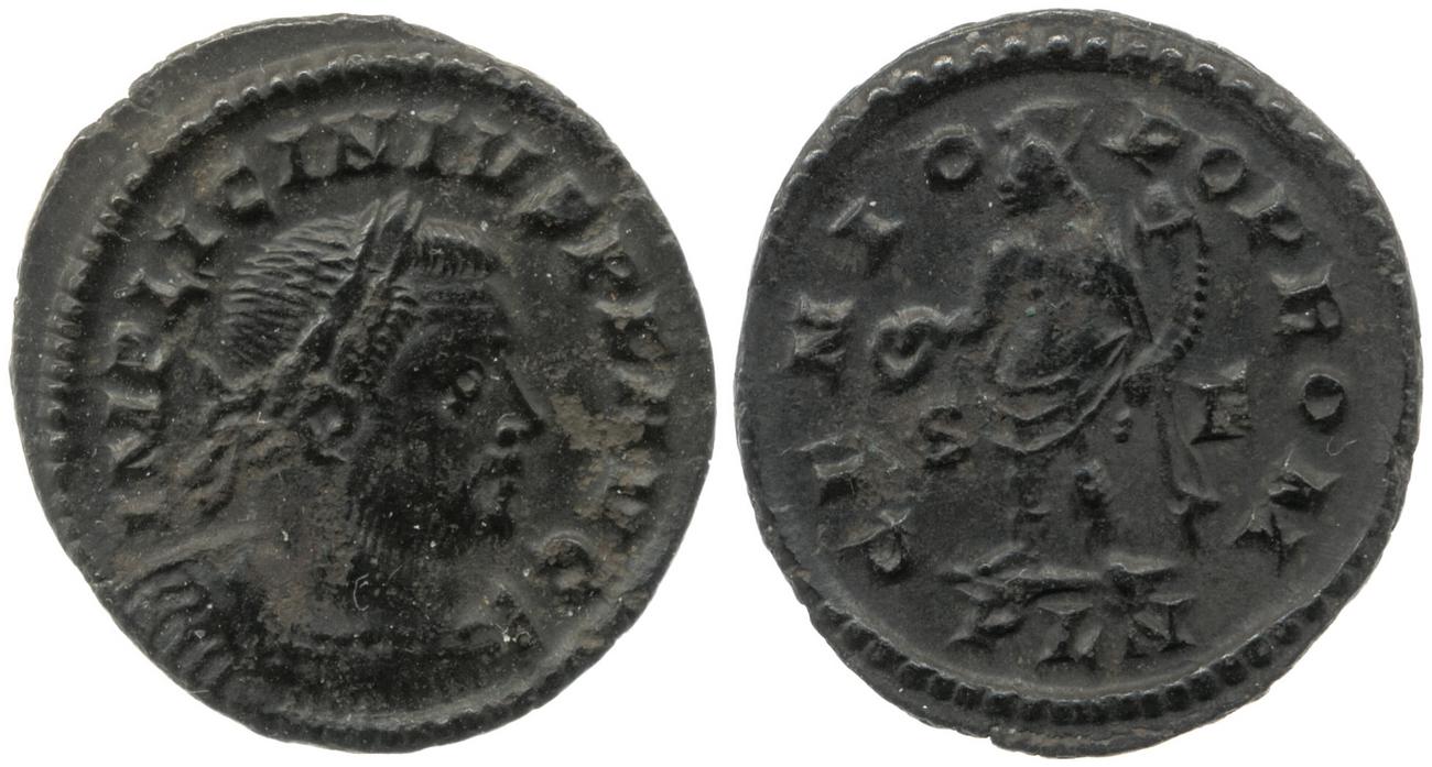 RIC VII Londinium 3, аверс, Британский музей