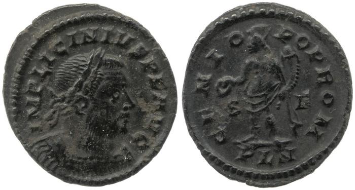 RIC VII Londinium 3, реверс, Британский музей
