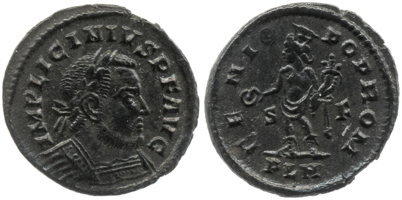 RIC VII Londinium 3, аверс, Британский музей