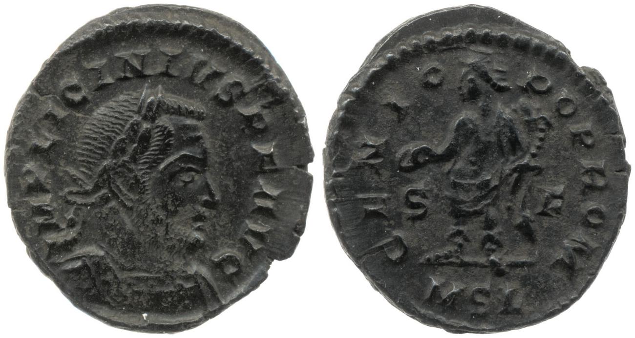 RIC VII Londinium 31, аверс, Британский музей