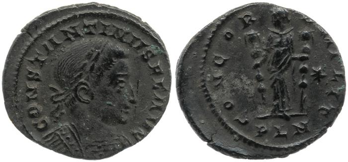 RIC VI Londinium 195, реверс, Британский музей