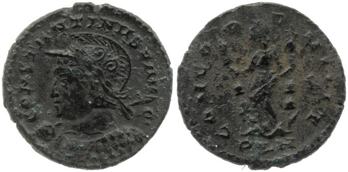 RIC VI Londinium 203, реверс, Британский музей