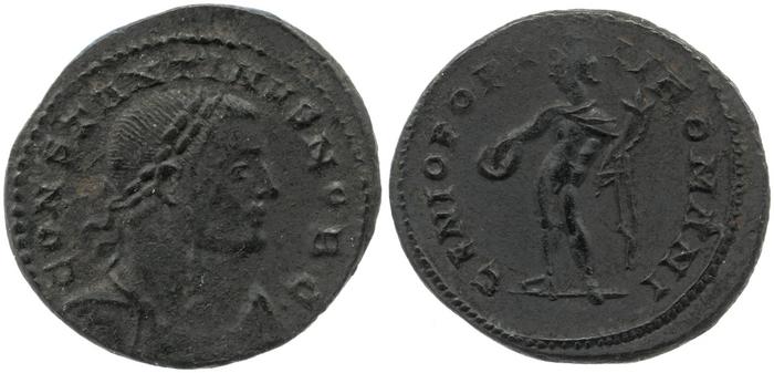 RIC VI Londinium 72, реверс, Британский музей