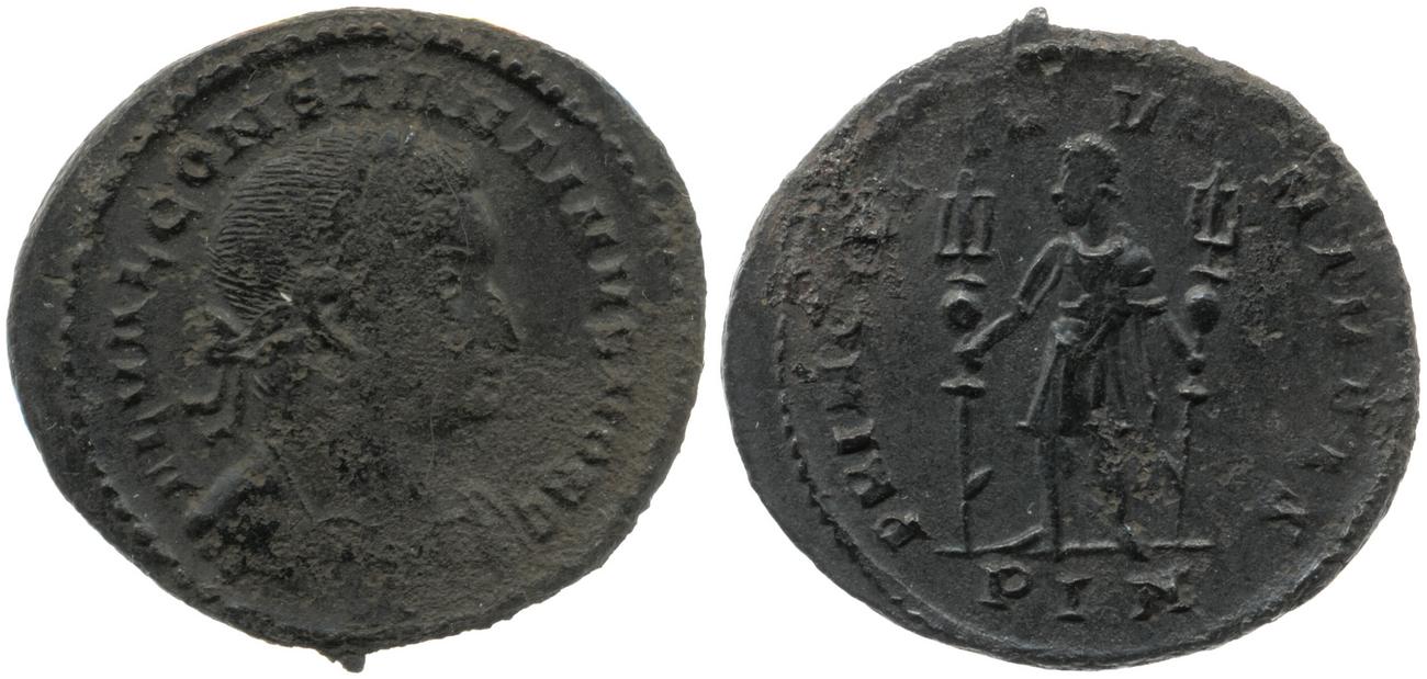 RIC VI Londinium 97, аверс, Британский музей