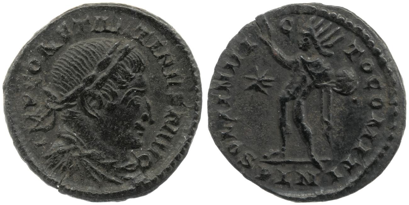 RIC VI Londinium 282, аверс, Британский музей
