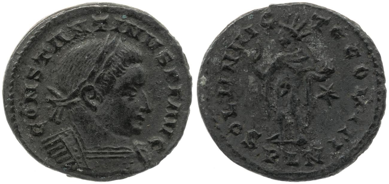 RIC VI Londinium 234, аверс, Британский музей