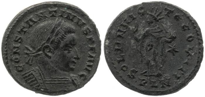 RIC VI Londinium 234, реверс, Британский музей