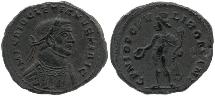 RIC VI Londinium 6a, реверс, Британский музей