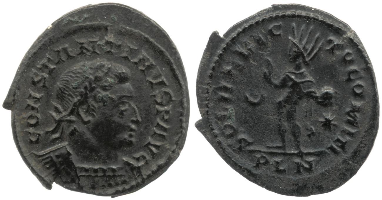 RIC VII Londinium 150, аверс, Британский музей