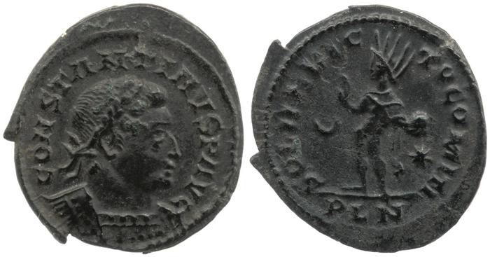 RIC VII Londinium 150, реверс, Британский музей