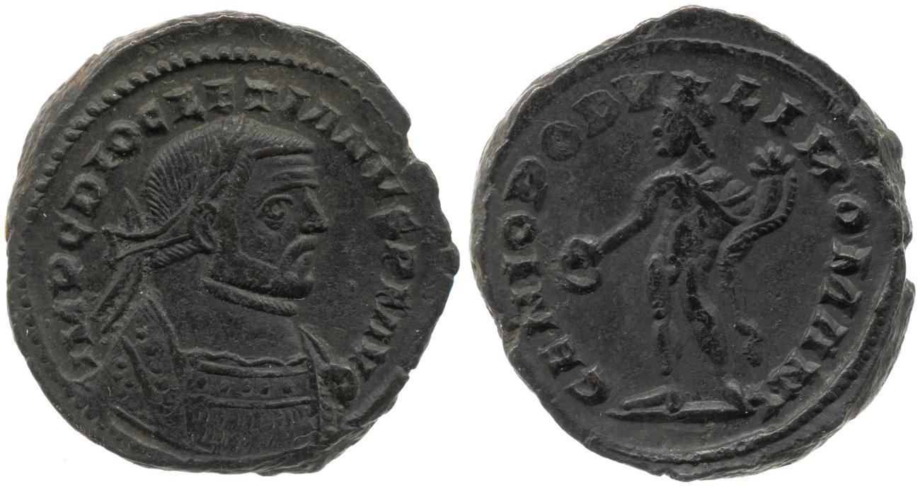 RIC VI Londinium 6a, аверс, Британский музей