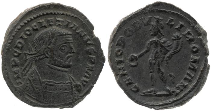 RIC VI Londinium 6a, реверс, Британский музей