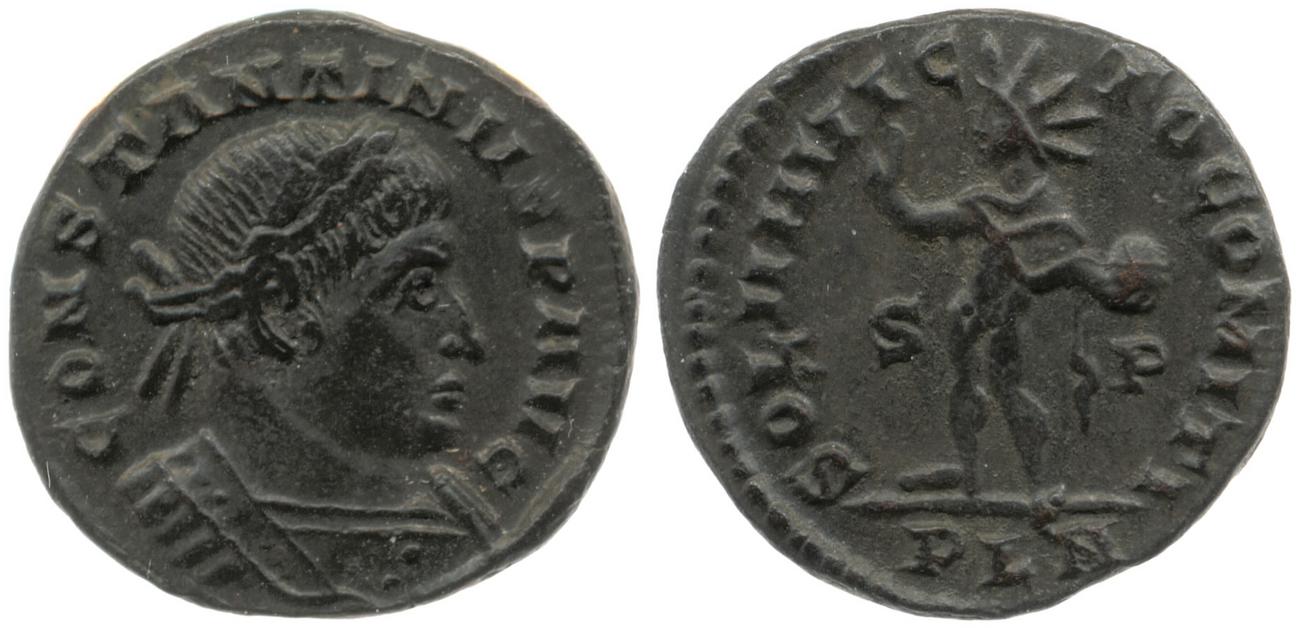 RIC VII Londinium 111, аверс, Британский музей