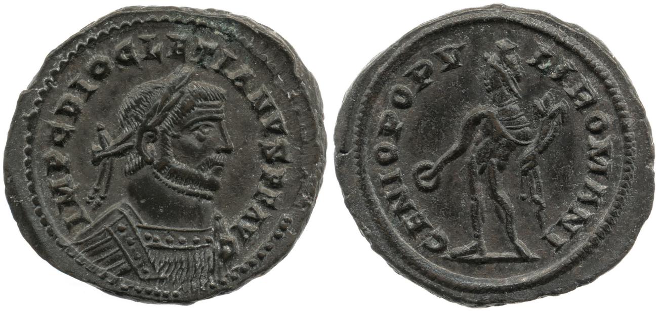 RIC VI Londinium 6a, аверс, Британский музей