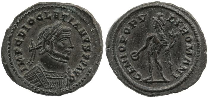 RIC VI Londinium 6a, реверс, Британский музей