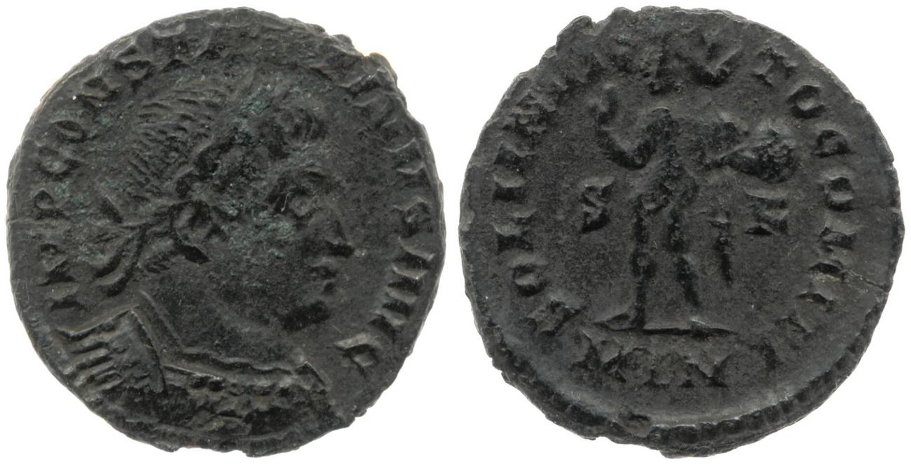 RIC VII Londinium 43, аверс, Британский музей