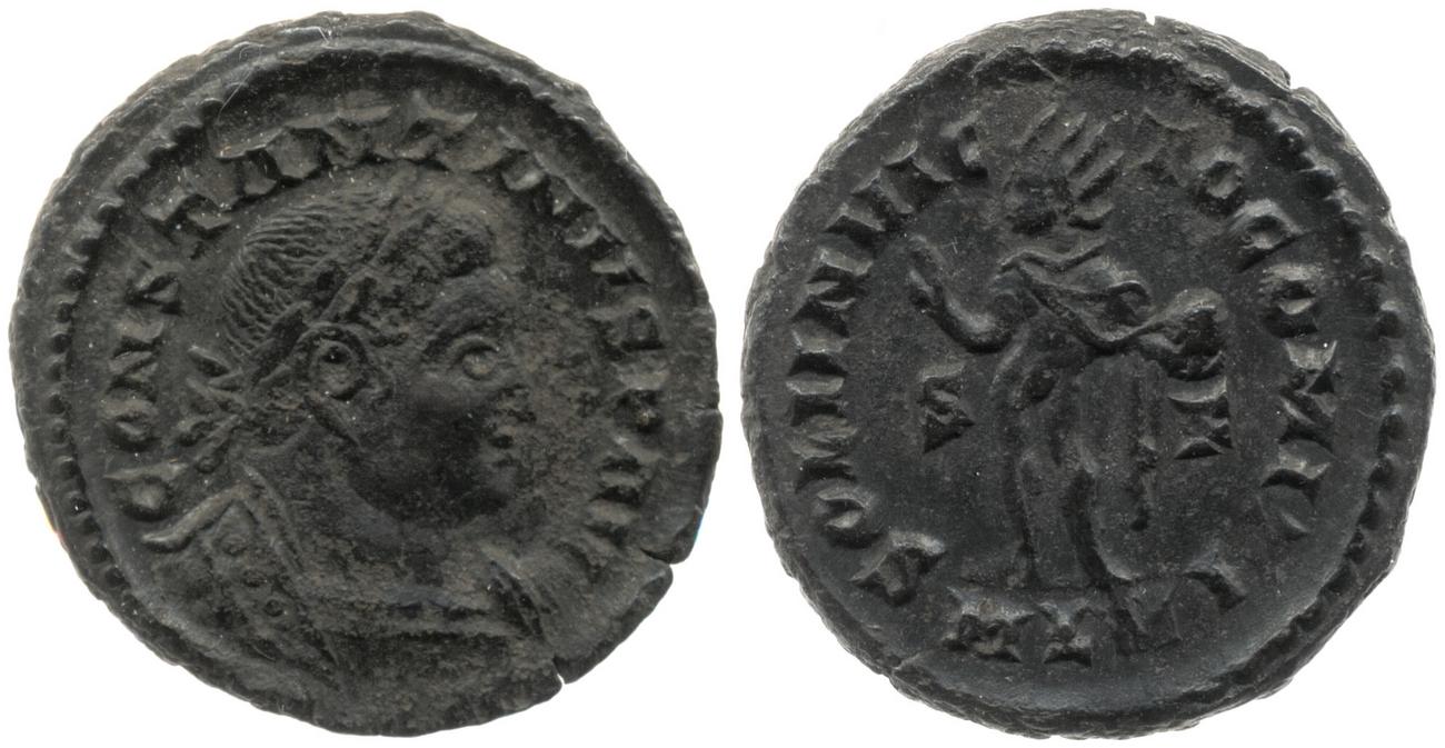 RIC VII Londinium 46, аверс, Британский музей