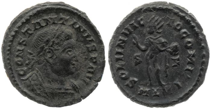 RIC VII Londinium 46, реверс, Британский музей