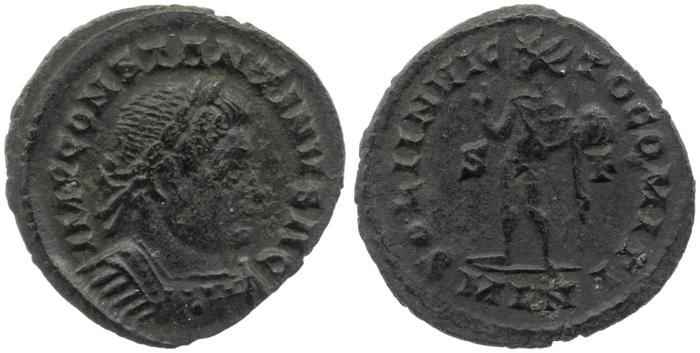 RIC VII Londinium 44, реверс, Британский музей
