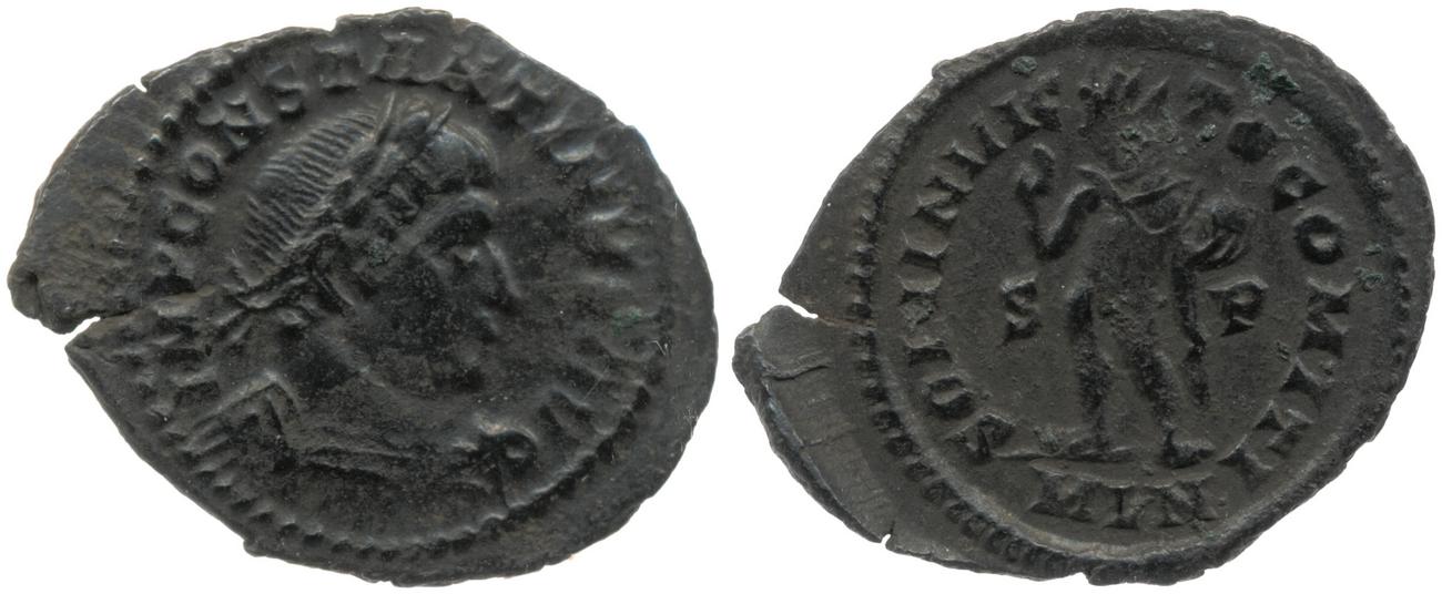 RIC VII Londinium 53, аверс, Британский музей