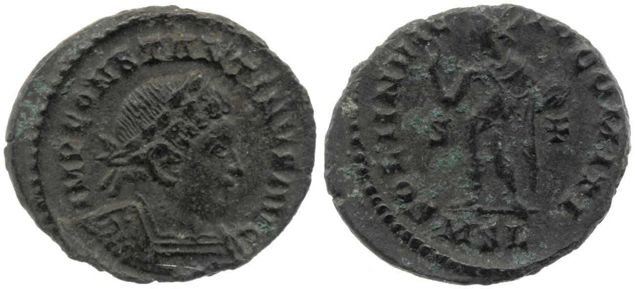 RIC VII Londinium 32, аверс, Британский музей