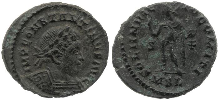 RIC VII Londinium 32, реверс, Британский музей